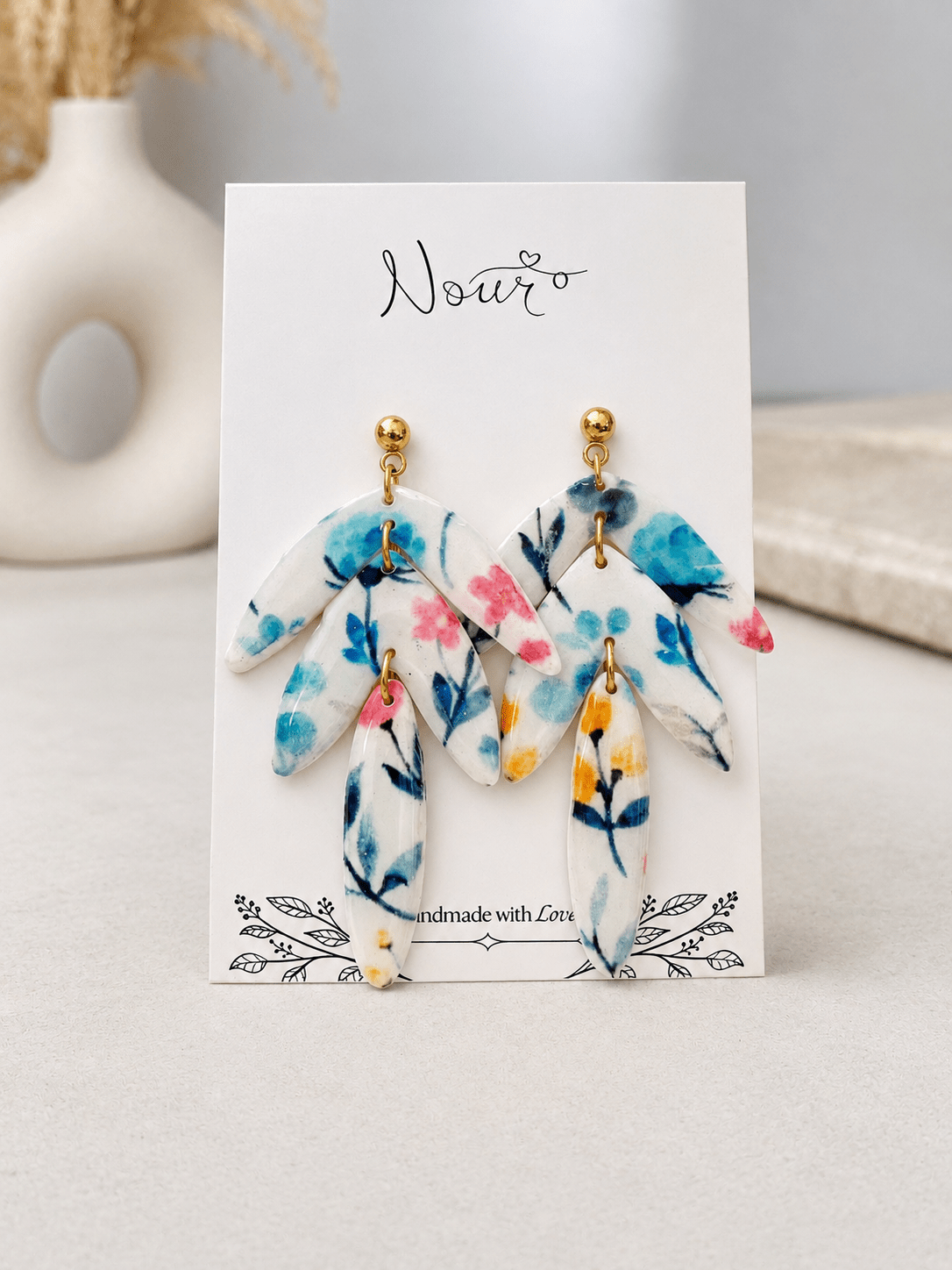 Bloom - Handmade Polymer Clay Earrings