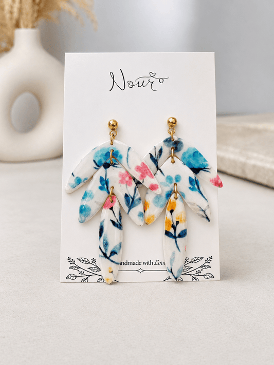 Bloom - Handmade Polymer Clay Earrings