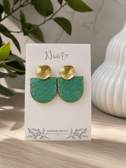 Emma - Handmade Polymer Clay Earrings