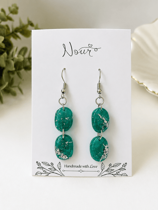 Hazel - Handmade Polymer Clay Earrings